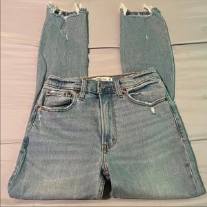 Abercrombie & Fitch the skinny high rise jeans